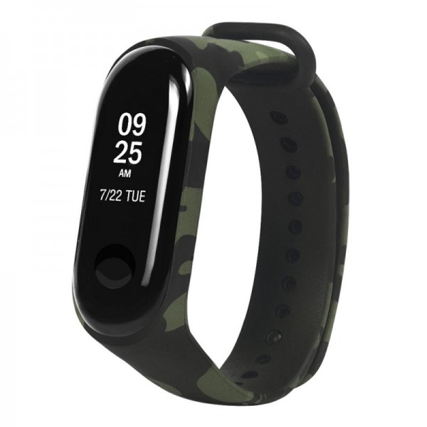 Λουράκι Σιλικόνης Army Green (Mi Band 3/4)